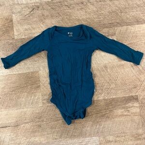 Kyte Teal Longsleeve Bodysuit